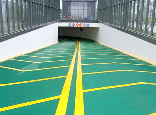 無震動(dòng)防滑坡道地坪